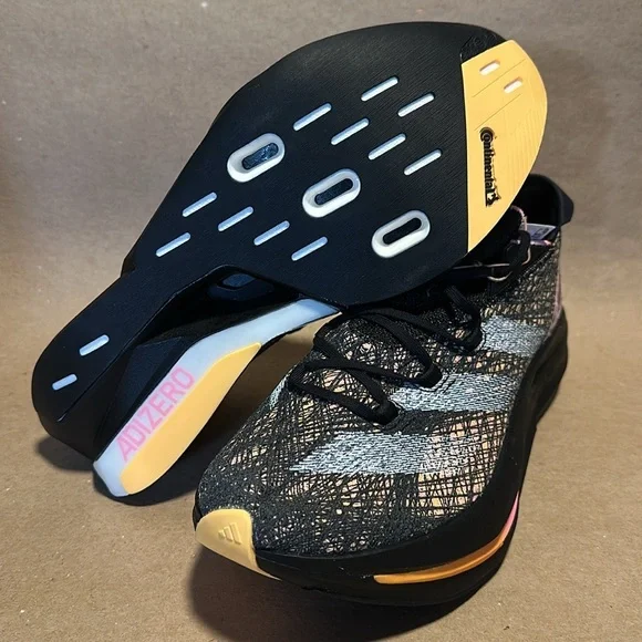 Adidas Adizero Prime X 2.0 Strung Mens Running Shoe Black Spark - Picture 7 of 9